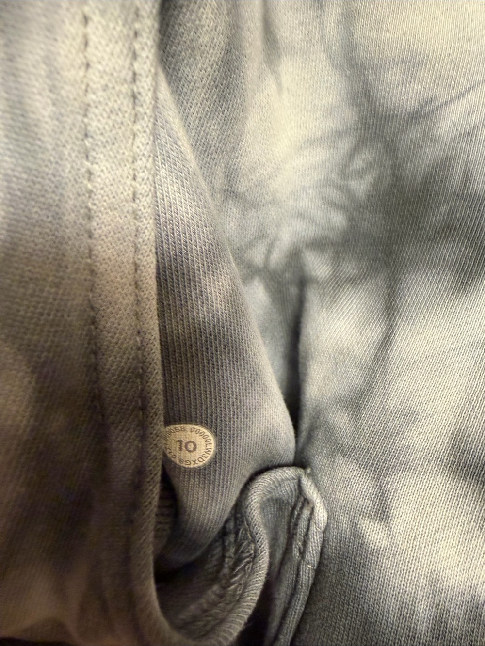 lululemon athletica Black & White Tie-Dye Zip-Up Hoodie - Picture 2 of 2